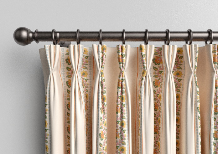 Petal & Block Bethea, Marigold - Made to Measure Curtains - Image 11